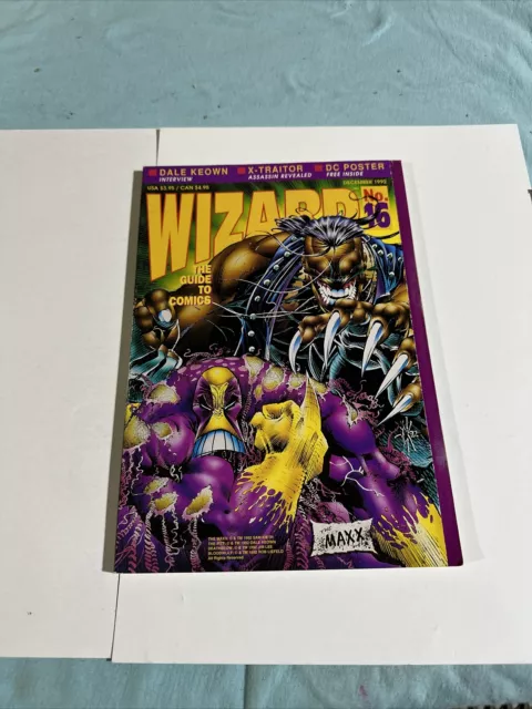 Wizard: The Comics Magazine #16 (Dec 1992, Wizard)