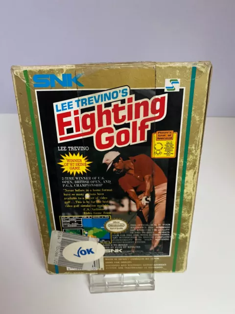 ✩ Nintendo NES ✩ - Lee Trevinos Fighting Golf mit OVP / PAL 2