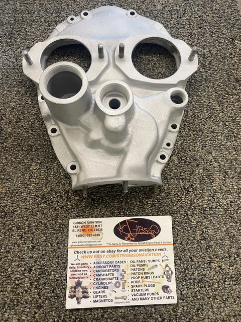 Continental Used A-65 Rear Engine Aluminum Accessory Case Cover 4587