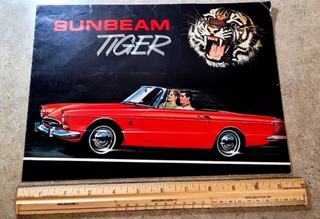 2 Original Ford Sunbeam Tiger Sports Tourer Car Dealership Brochure