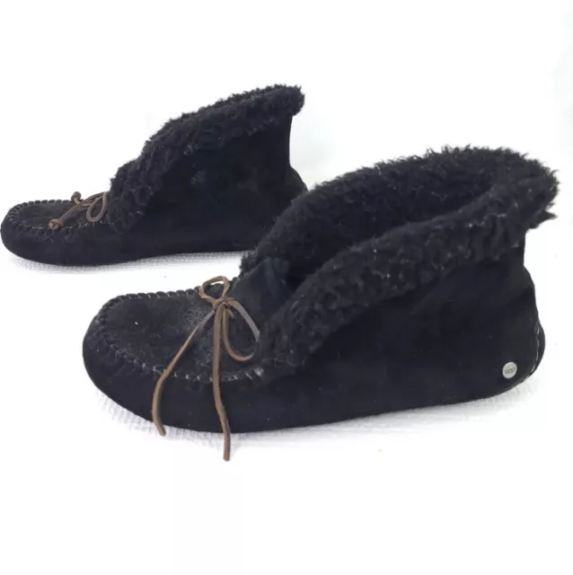 Black alena ugg 2025 slippers