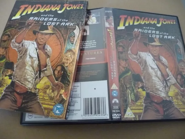 Indiana Jones And The Raiders Of The Lost Ark - Dvd - 2008 - Slip Case