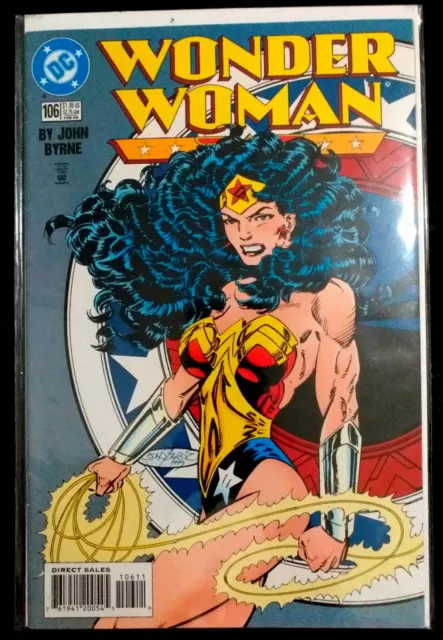 Wonder Woman #106 *John Byrne Art* 1996 Dc Comic (Vfnm)