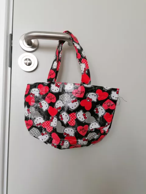 HELLO KITTY RED white black kids girls mini handbag bag £1.50 - PicClick UK