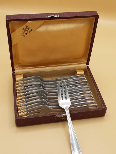 Casse Pince Crabe Christofle Boreal 12 Fourchettes A Dessert