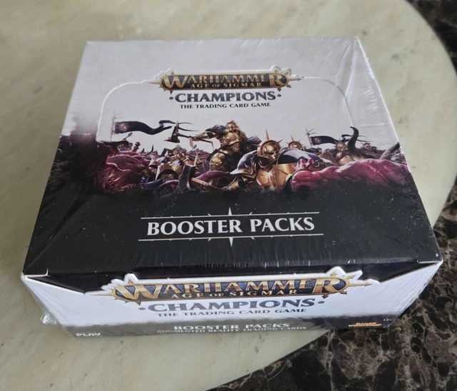 warhammer champions booster box Warhammer Age Of Sigmar Champions Sammelkartenspiel 24x Booster Displa –  Meyvis Toys main image 1