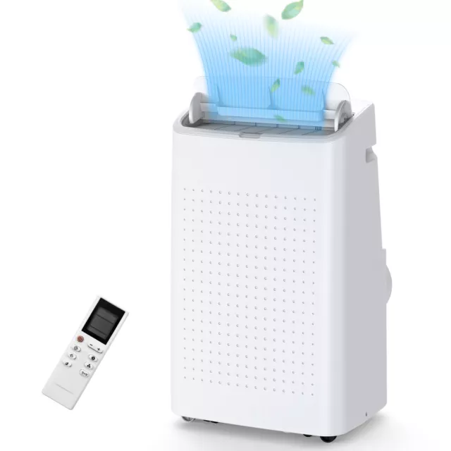 15000 BTU Portable Air Conditioner 3-in-1 Quiet AC Unit with Fan & Dehumidifier