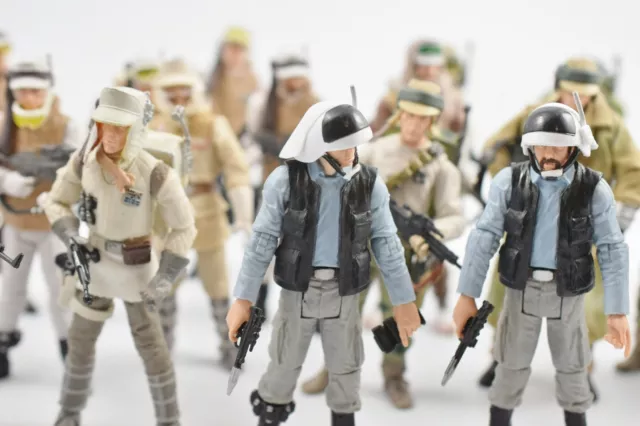 Star Wars Figuren maßgeschneiderte Rebellensoldaten - Endor, Echobasis Hoth & Fleet Troopers 3