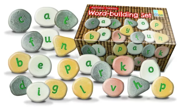 Yellow Door Alphabet Pebbles, Word-Building Set