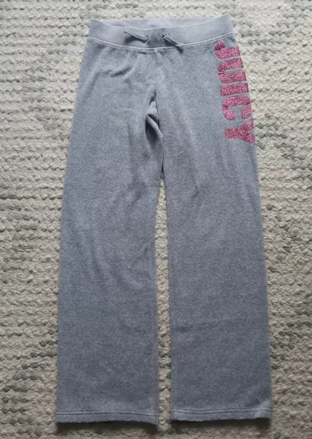 Girls / Childrens Juicy Couture Age 10 Grey Tracksuit Trousers / Bottoms.