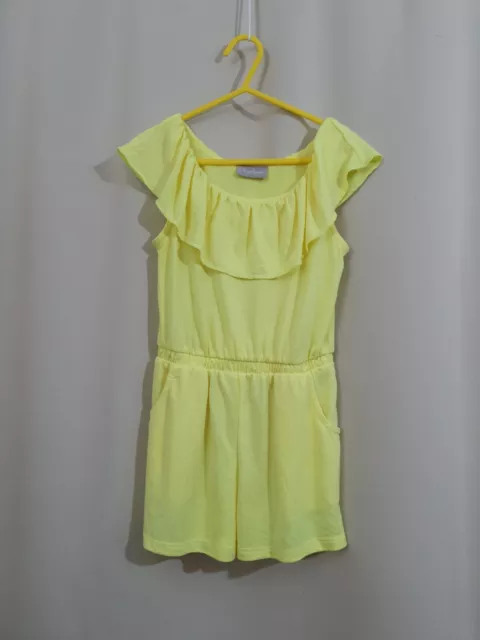 NEXT Age 5 Years Old Girls Sleeveless Yellow Playsuit