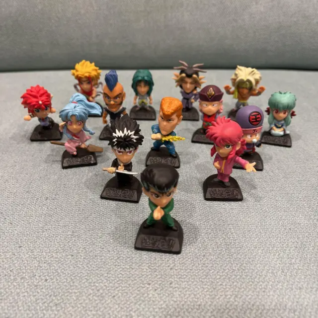 Yu Yu Hakusho Figure Yusuke Kuwabara Kurama Hiei Botan Koenma Set Lot of 13