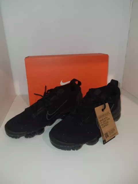 Nike Air Vapormax | 2021 FK Flyknit | Triple Black UK 6 EU 40 US 7