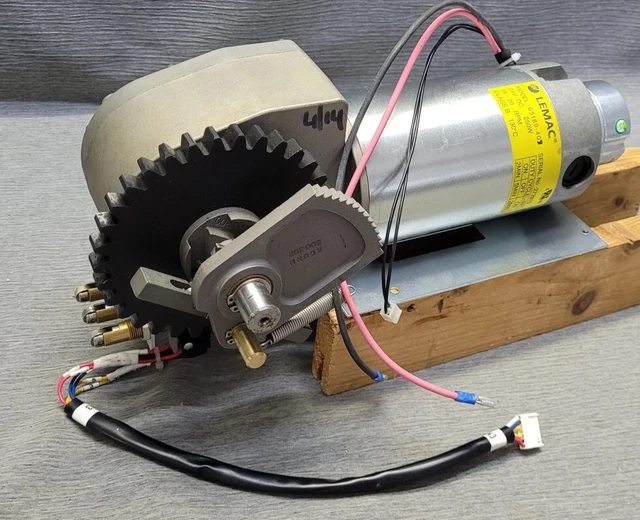 Motore cambio Lemac 65189-408 24V 18-20 giri/min per montascale Arcon/Brooks 120/130