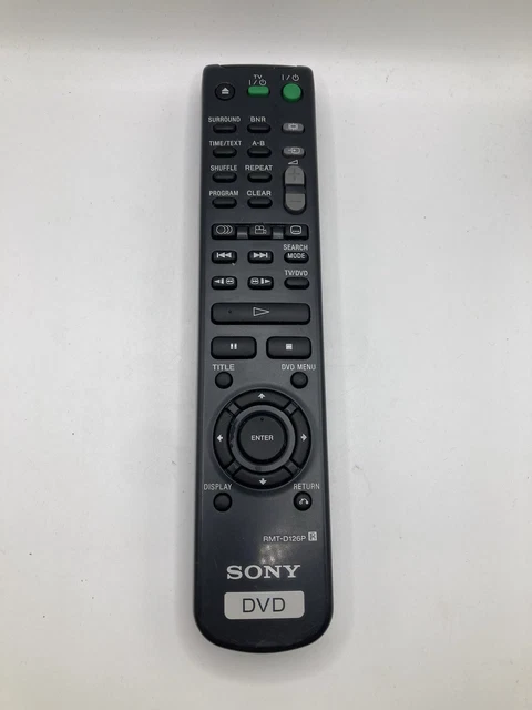 Télécommande Originale Sony RMT-D105P Pour DVP-S315, DVP-S715, 676