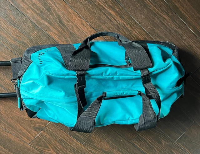 LL Bean Adventure Rolling Duffle Bag - Medium Blue 3