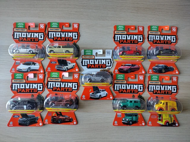 NEW 2023! MATCHBOX Moving Parts - choose model