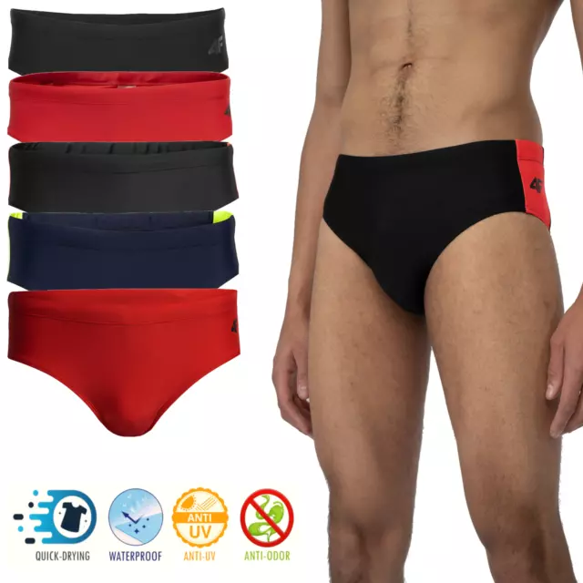 Herren Badehose Schwimmhose 4F Badeshorts Swimming Enganliegende I Bademode