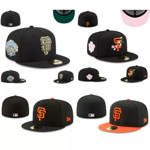 MLB San Francisco Giants SF 59FIFTY 5950 Men's Fitted New Era Hat Cap