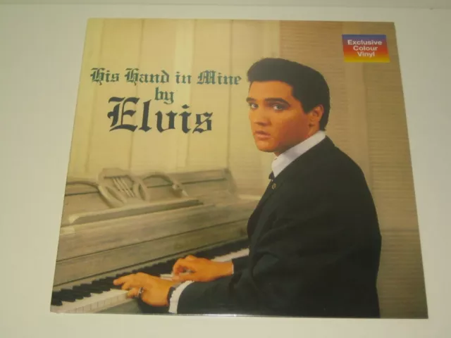 Exclusive AQUA BLUE Colour Vinyl  Elvis Presley:  His Hand In Mine (2022 DOL EU) 3