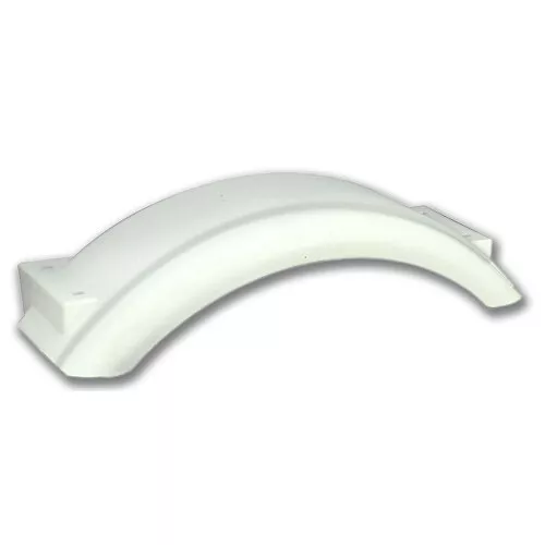 Boat & Utility Trailer Polyethylene White Plastic Fender for 8"-12" Tire Wheel