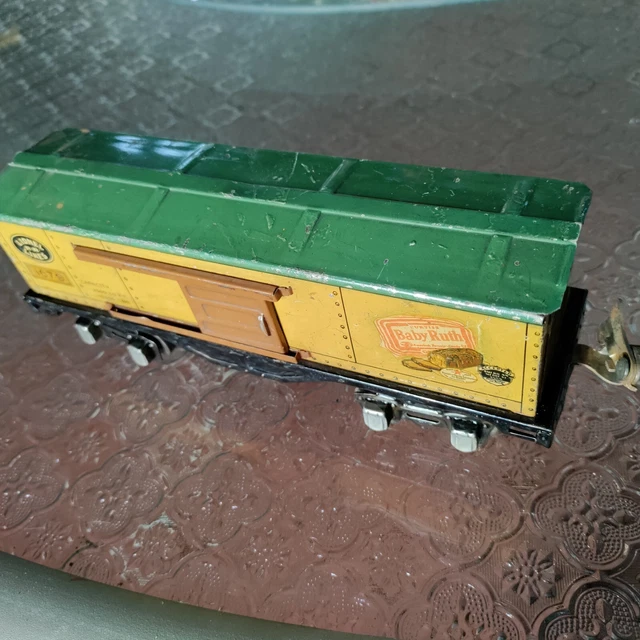 O Gauge 3-Rail Lionel Lines Tinplate Curtis Baby Ruth Candy Box Car #1679