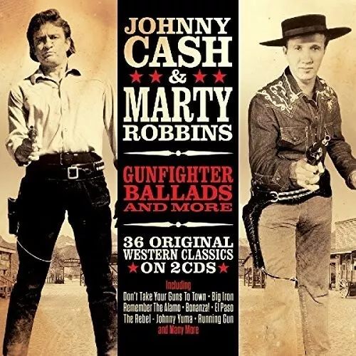 Johnny & Marty Robbins - Gunfighter Ballads & More New Cd