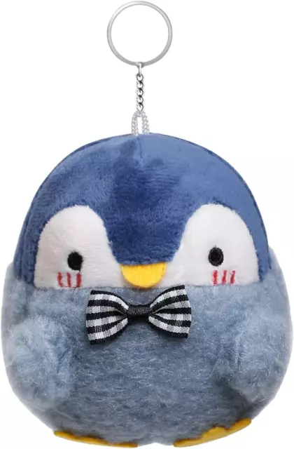 Anboor Small Stuffed Animals Cute Penguin Plush Animal Toy with Keychain Award G