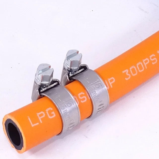 Tubo Per Gas Propano In PVC - Con Raccordi 1/4 Su Entrambi I Lati, Per Barbecue E Fornelli Tubo Per Barbecue A Gas