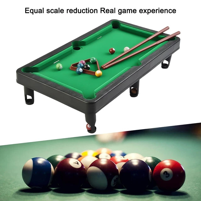 Petit Jeu De Billard Portable – Plateau 14,5 X 8,5 Cm, En ABS, Pour Enfants Et Adultes, Coordination œil-main, Cadeau Interactif