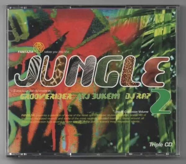 Fantazia Takes You Into The Jungle - Grooverider, LTJ Bukem,  DJ Rap - 3 x CD