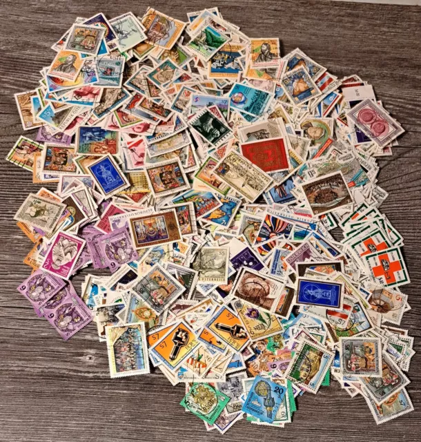 Österreich - Konvolut mit hunderten Briefmarken - siehe Bilder