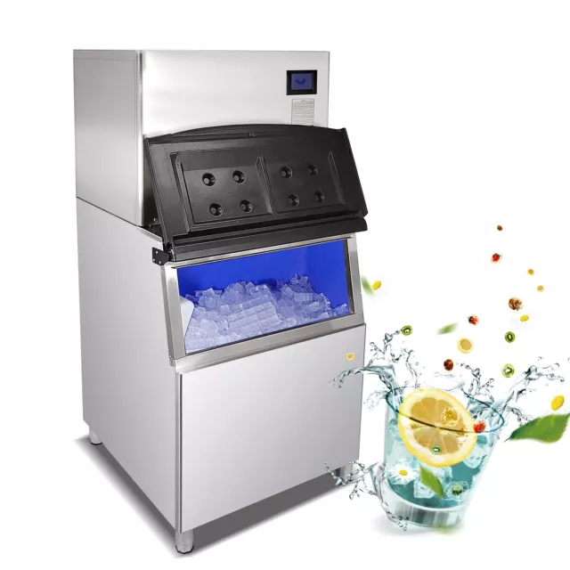 Kolice Commercial Cube Ice Machine Ice Maker Ice Cube Machine,550 LBS/Day
