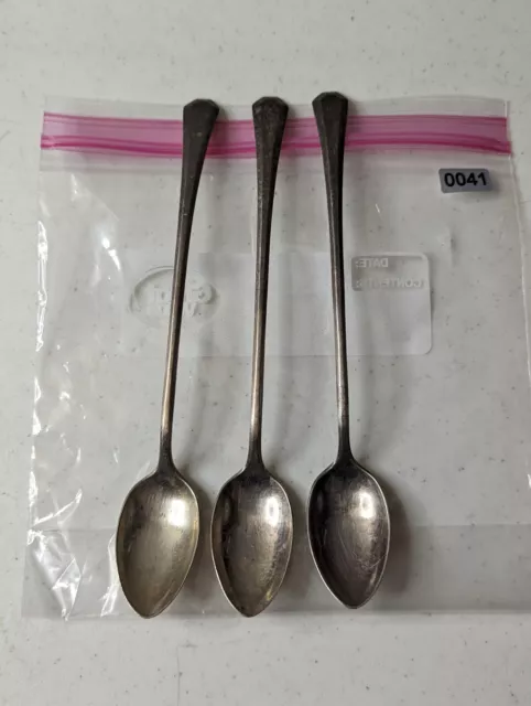 3 Vintage Wm Rogers and Sons AA  silver plate forks Pat. aug 21 17