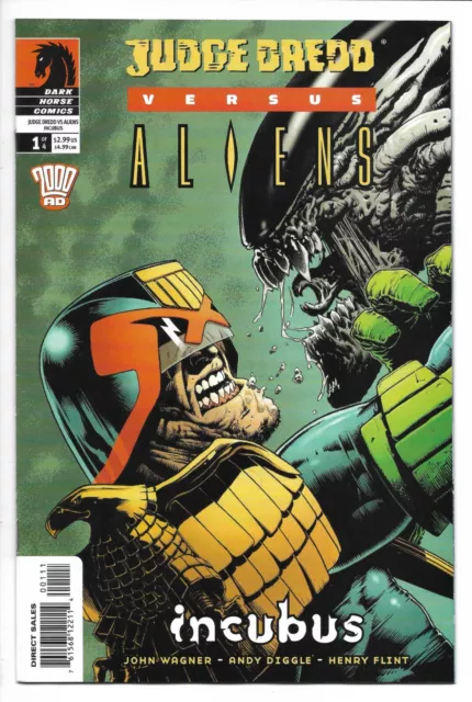 Judge Dredd vs Aliens Incubus #'s 1-4 / Complete Series / Dark Horse Comics