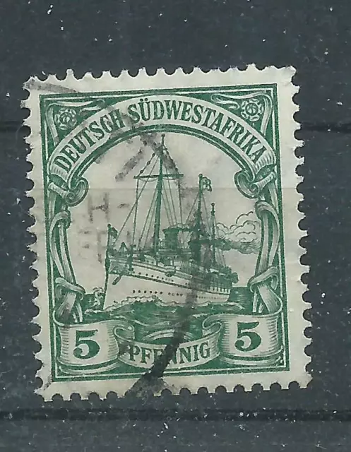 Deutsch Südwestafrika 1906 MiNr:25 Kaiseryacht 5 Pfennig gestempelt°