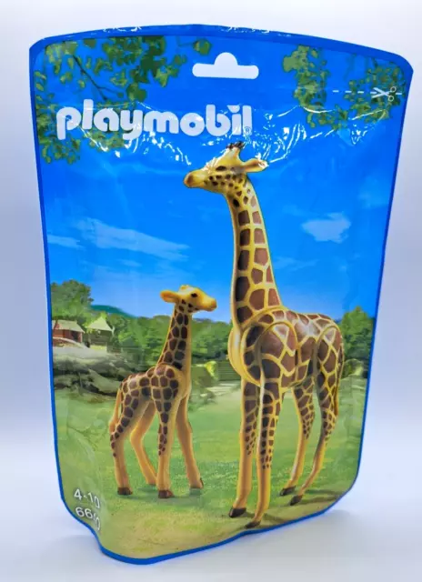 PLAYMOBIL Wild Life Giraffe mit Baby 6640 Afrika Safari Zoo Tiere - NEU & OVP