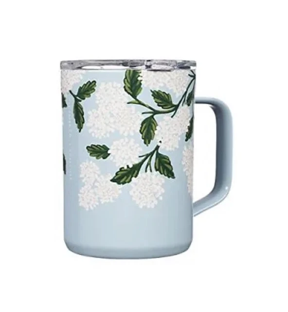 Corkcicle Paper Co. Coffee Mug Insulated Travel Coffee Cup with Lid Stainless...