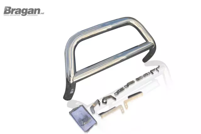 Bull BAR Per 2016 + Volkswagen Amarok Spinta Mento Abar Acciaio Inox Ec