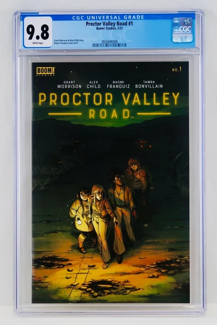 Proctor Valley Road #1 CGC 9.8 White Pages Boom! Studios Hot Key Grail NM/MT