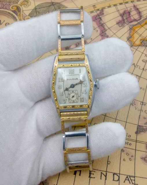 Bulova diamond watch vintage hotsell
