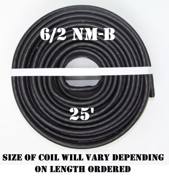 6/2 NM-B x 25' Southwire "Romex®" Electrical Cable