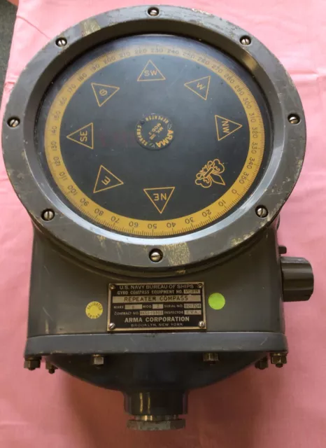 Arma Gyro Compass Repeater Mark 8 Mod 2 USED