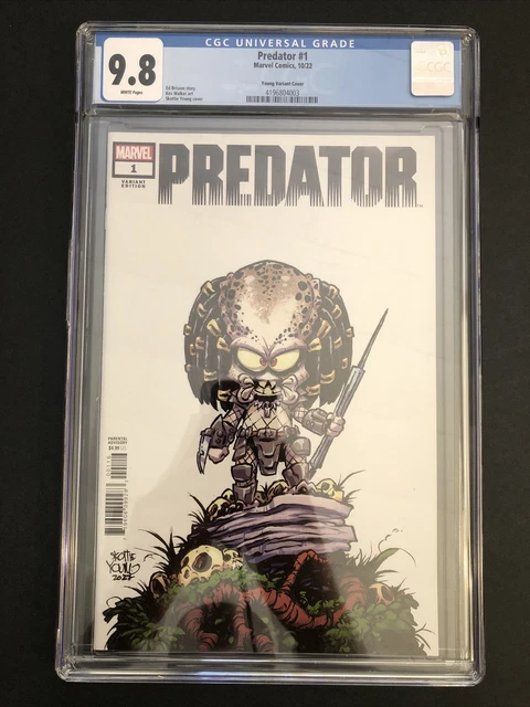 Predator #1 10/22 Marvel Comics CGC Graded 9.8 Skottie Young Variant Cover