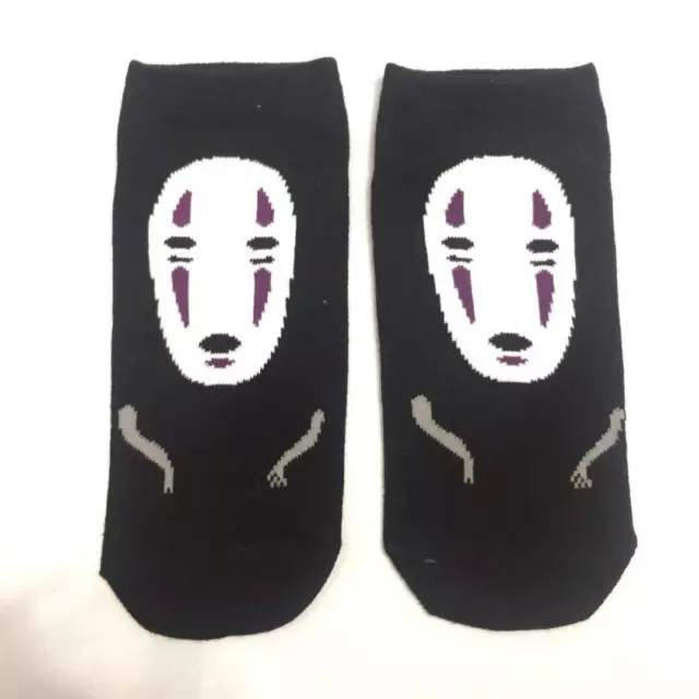 Calze equipaggio Spirited Away Kaonashi unisex modello cuciture calde calzino cosplay 2