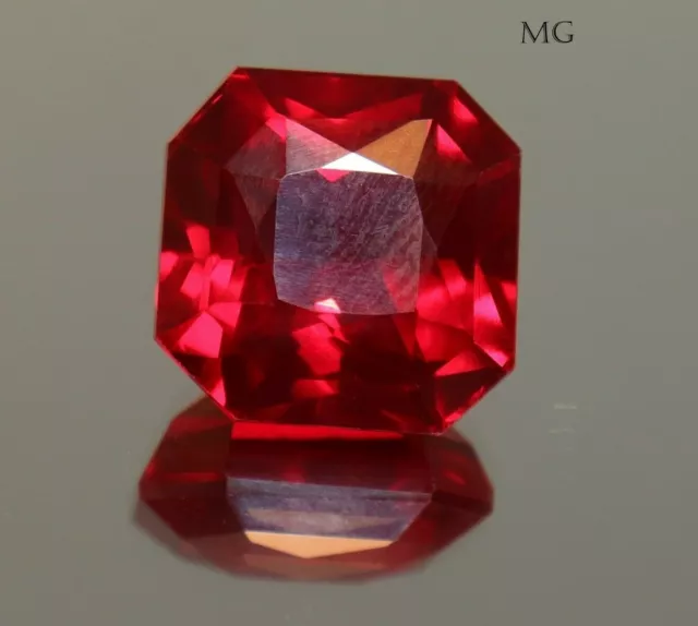 Natural 10.80 Ct Certified BURMA Pigeon Blood Red Ruby Unheated Loose Gemstones