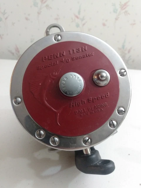 PENN 113HLW SENATOR 4/0 Wide Fishing Reel Spool in Good