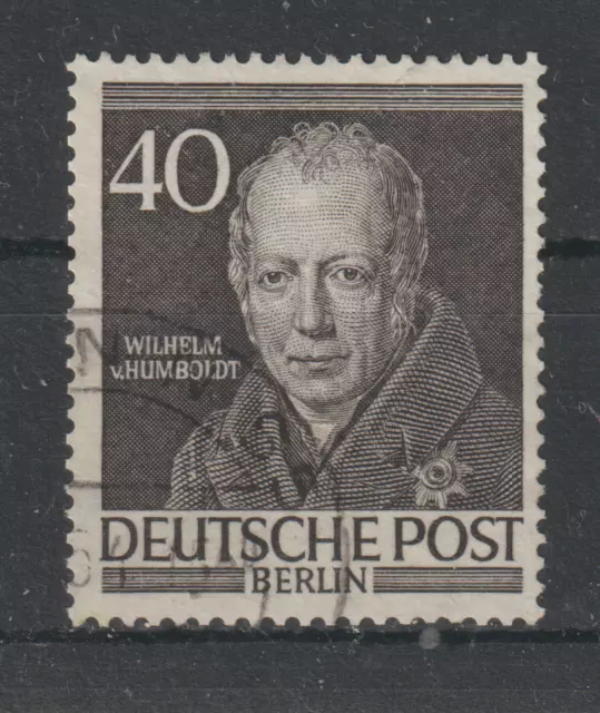 Berlin Michel-Nr. 100 o Stempel Berlin Wilhelm Frh. von Humboldt