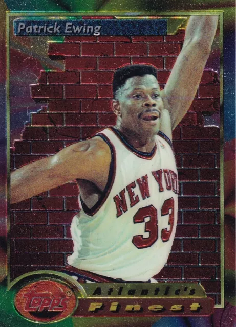 1993-94 Topps Finest #90 Patrick Ewing New York Knicks