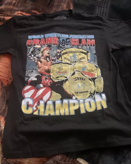 Vintage WWF 1997 Royal Rumble T Shirt Shawn Michaels Sycho Sid
